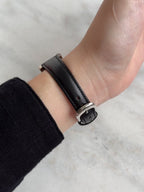 Vintage Alba Black Diagonal Stripes Stainless Steel Tank