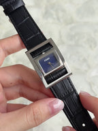 Rare 1990s Vintage Fendi Reversible Conceal Blue Dial