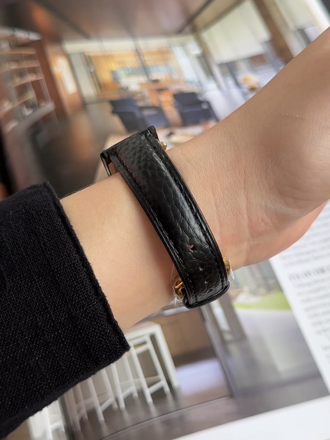 Rare Vintage 1985 Seiko Exceline Ceramic Case All-Black Tank